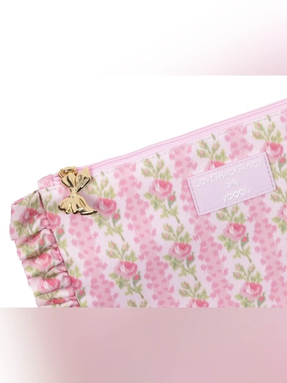 🌸🌺LoveShackFancy x Target - Yoobi Blooming Heirloom Pencil Case with Ruffles